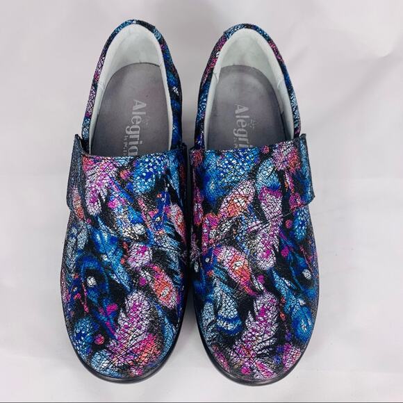 Algeria LAU 885 Velcro shiny leather like new 37 - Picture 2 of 9